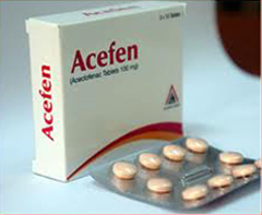 Ацефен в таблетках