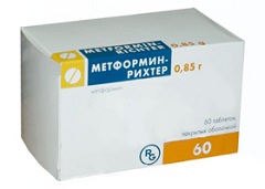 Метформин 850 мг