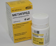 Метипред таблетки