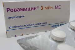 Ровамицин таблетки